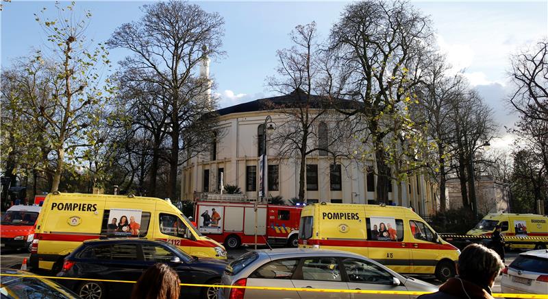 BELGIUM TERROR ALERT BRUSSELS MOSQUE