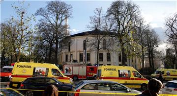 BELGIUM TERROR ALERT BRUSSELS MOSQUE