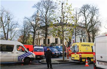 BELGIUM TERROR ALERT BRUSSELS MOSQUE