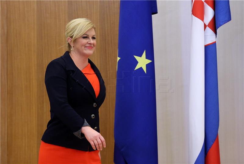 ISPRAVAK VIJESTI: Grabar-Kitarović donijela odluku o sazivanju prve sjednice 8. saziva Sabora