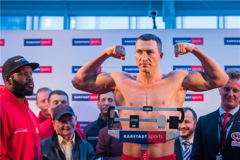 GERMANY BOXING KLITSCHKO FURY