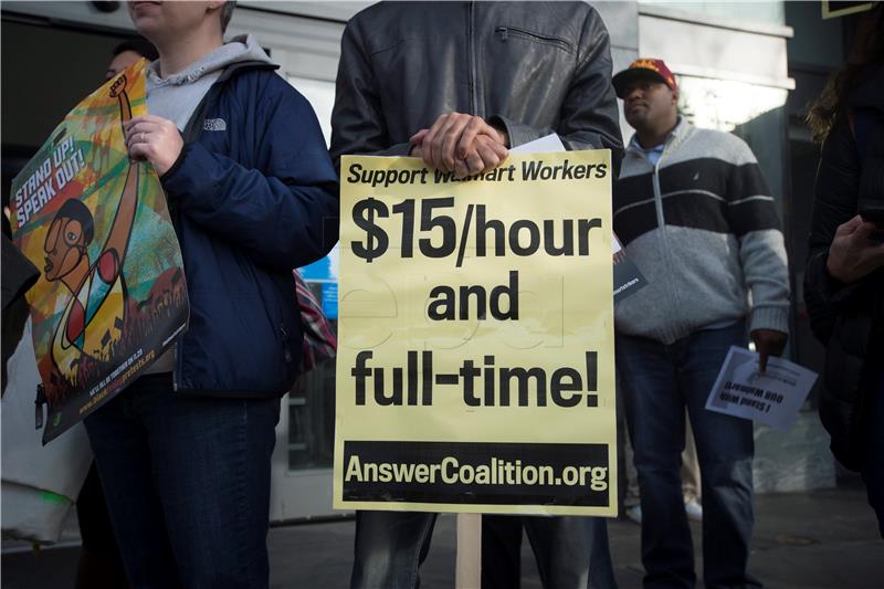 USA BLACK FRIDAY PROTEST WALMART