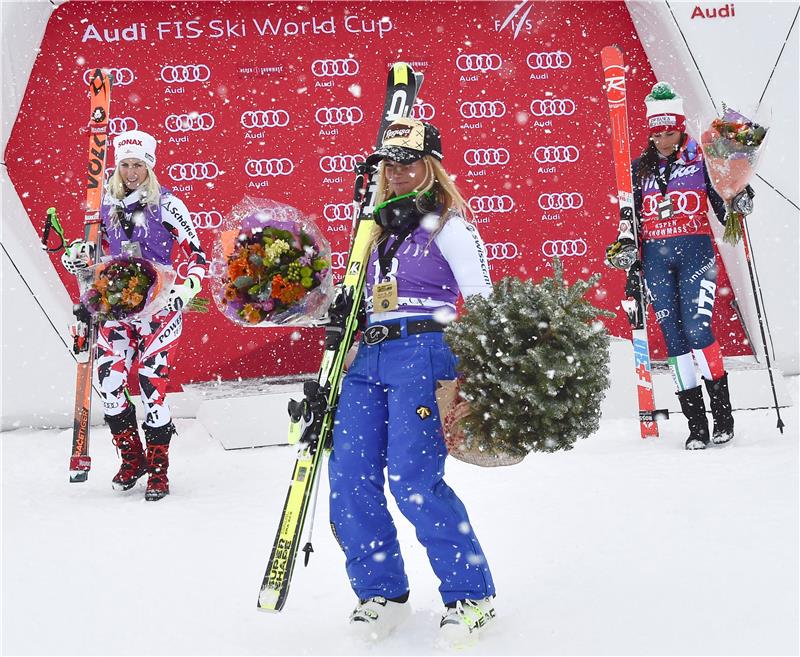 Veleslalom Aspen: Pobjeda Gut, Shiffrin odustala