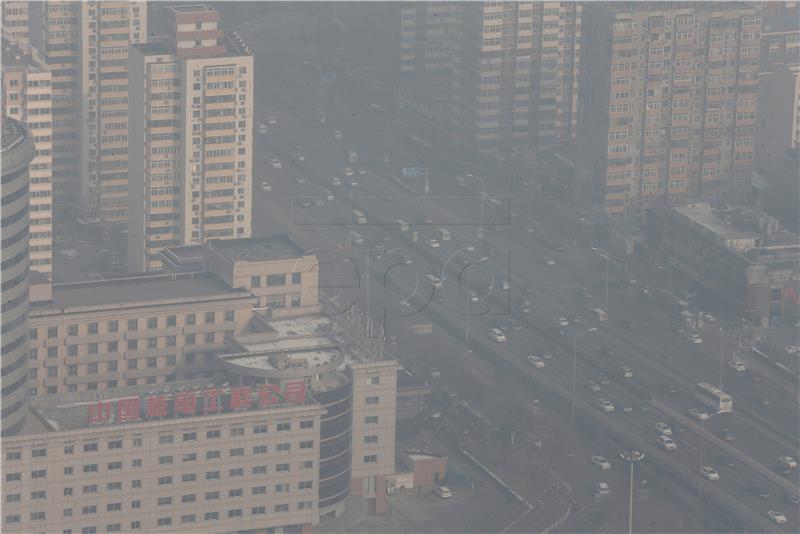 CHINA ENVIRONMENT AIR POLLUTION