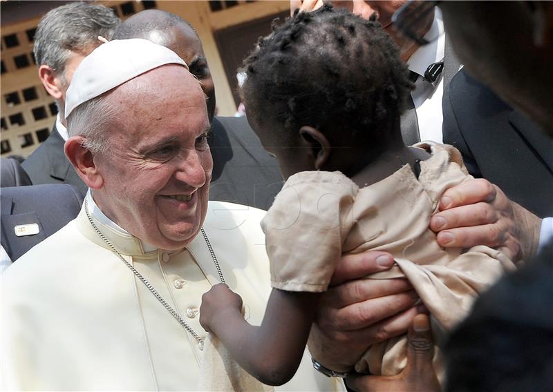 CENTRAL AFRICAN REPUBLIC POPE FRANCIS VISIT