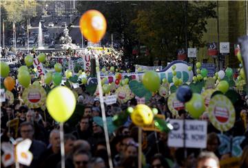 SPAIN COP21 PROTESTS