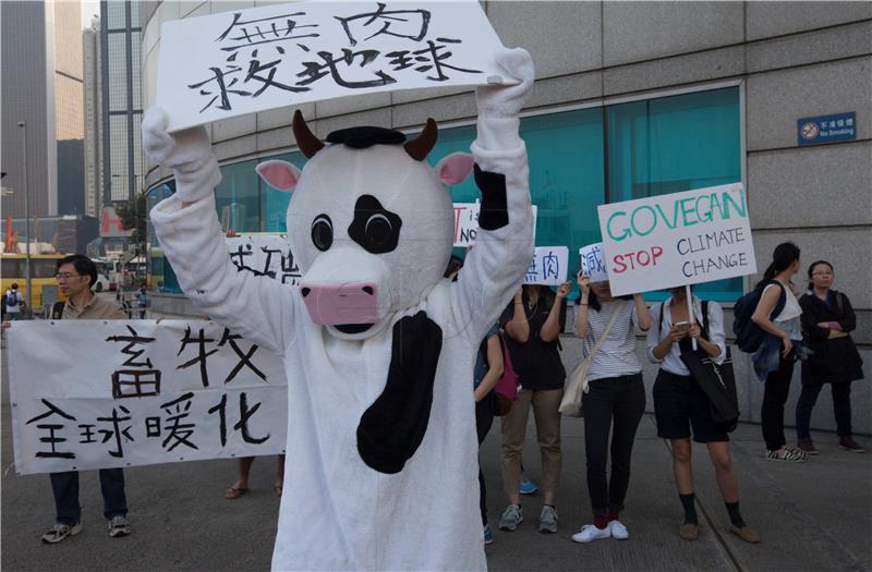 CHINA HONG KONG GLOBAL CLIMATE MARCH