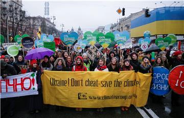 UKRAINE CLIMATE CHANGE PROTESTS PARIS