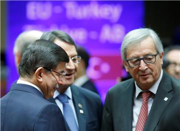 BELGIUM EU TURKEY SUMMIT