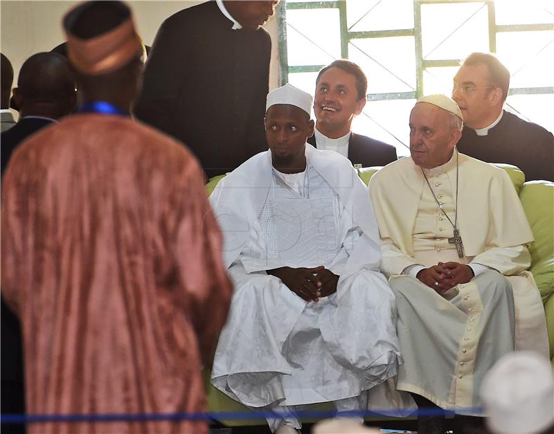 CENTRAL AFRICAN REPUBLIC POPE FRANCIS VISIT