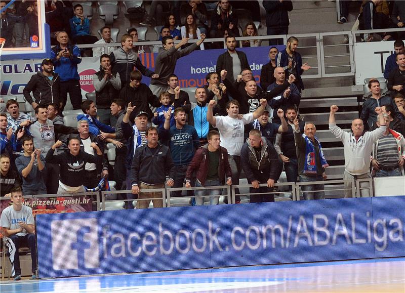 ABA liga: Zadar -  Igokea 30.11.2015.