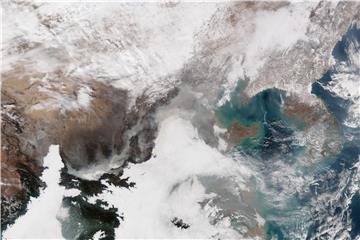 SPACE EASTERN ASIA HAZE WEATHER