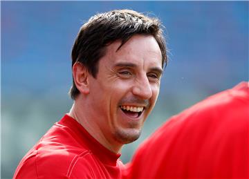 FILE NORWAY SOCCER GARY NEVILLE