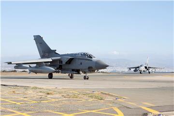 CYPRUS BRITAIN SYRIA AIRSTRIKES