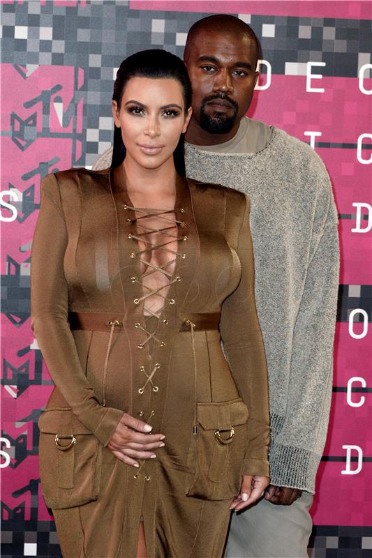 FILE USA KIM KARDASHIAN KANYE WEST