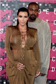 FILE USA KIM KARDASHIAN KANYE WEST