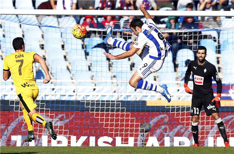 Španjolska: Real Sociedad - Eibar 2-1