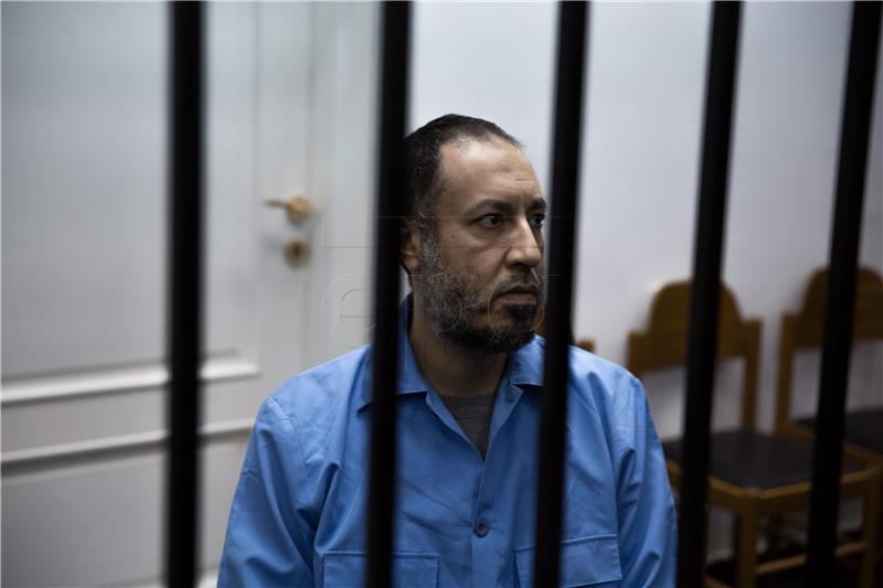 LIBYA GADDAFI SON TRIAL