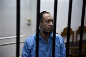 LIBYA GADDAFI SON TRIAL