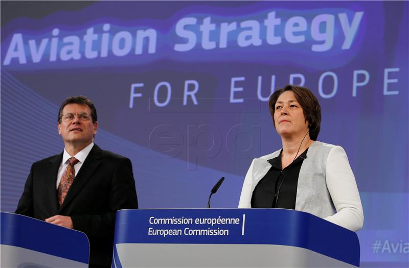 BELGIUM EU COMMISSION AVAITION STRATEGY