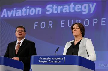 BELGIUM EU COMMISSION AVAITION STRATEGY