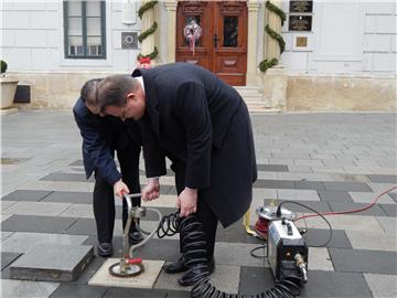 U Varaždinu postavljena ploča s grbom kineskog grada prijatelja