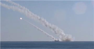 SYRIA RUSSIAN SUBMARINE MISSILE LAUNCH