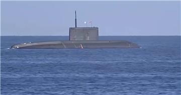 SYRIA RUSSIAN SUBMARINE MISSILE LAUNCH