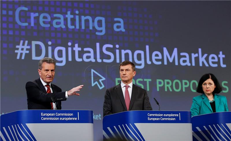 BELGIUM EU COMMISSION DIGITAL SINGLE MARKET