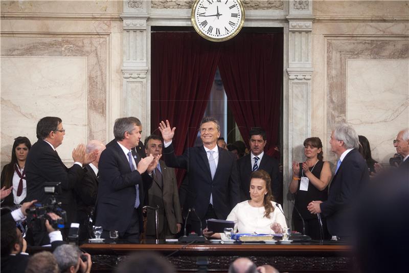 ARGENTINA GOVERNMENT PRESIDENT INAUGURATION