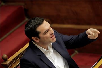 GREECE PARLIAMENT TSIPRAS REFUGEES