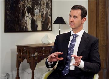 SYRIA GOVERNMENT AL-ASSAD INTERVIEW