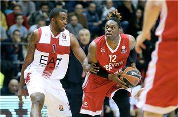 Euroliga: Cedevita - EA7 Milano