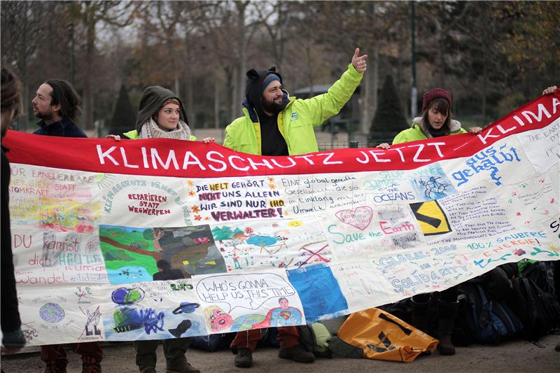 Zeleni aktivisti iz Hrvatske u Parizu traže klimatsku pravdu