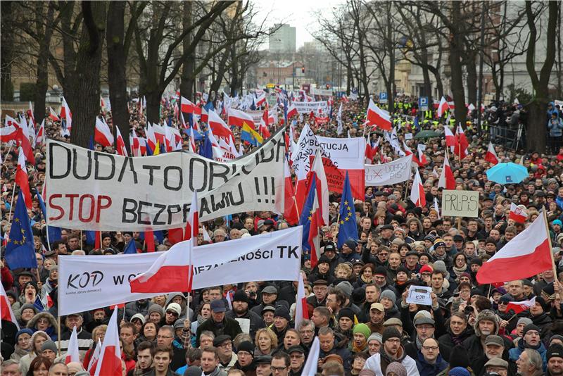 POLAND DEMONSTRATION