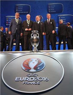 FRANCE SOCCER UEFA EURO 2016 DRAW