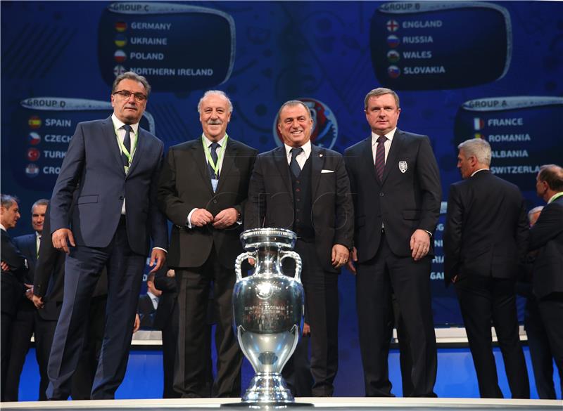 FRANCE SOCCER UEFA EURO 2016 DRAW