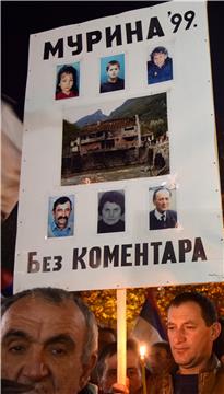 MONTENEGRO NATO PROTEST