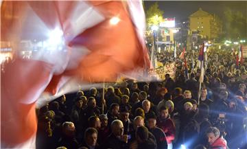 MONTENEGRO NATO PROTEST