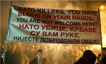 MONTENEGRO NATO PROTEST