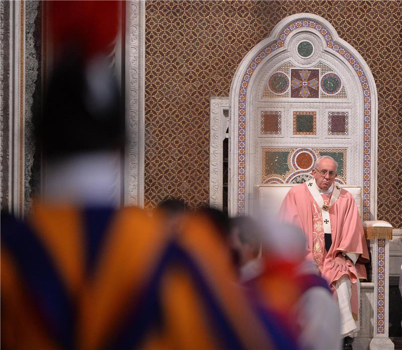 ITALY POPE FRANCIS HOLY DOOR MASS