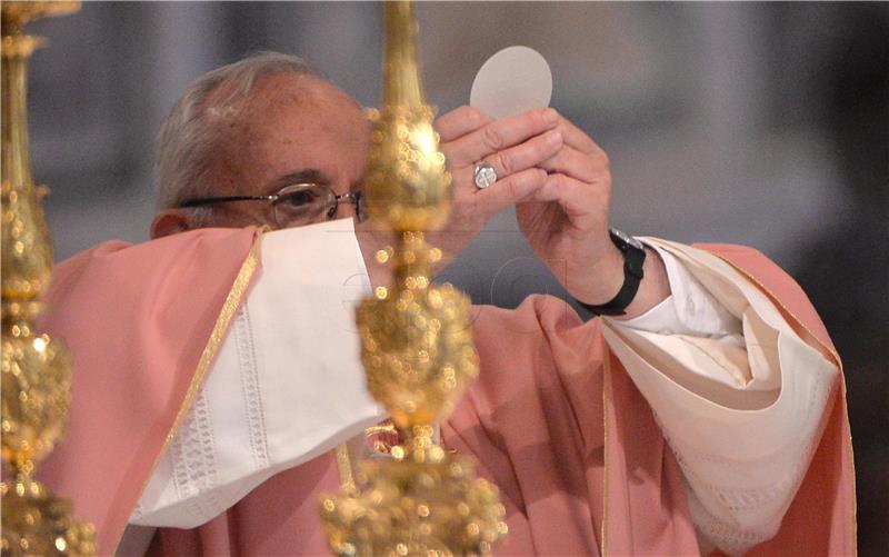 ITALY POPE FRANCIS HOLY DOOR MASS