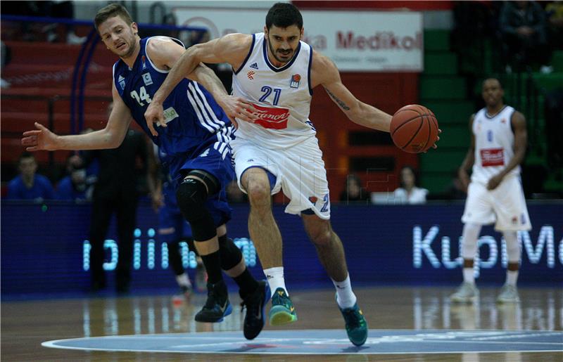 Utakmica 14.kola ABA lige: Cibona - Zadar