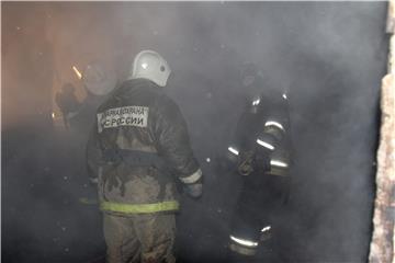 RUSSIA FIRE HOSPITAL