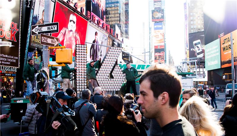 USA NEW YORK TIMES SQUARE NEW YEAR'S EVE