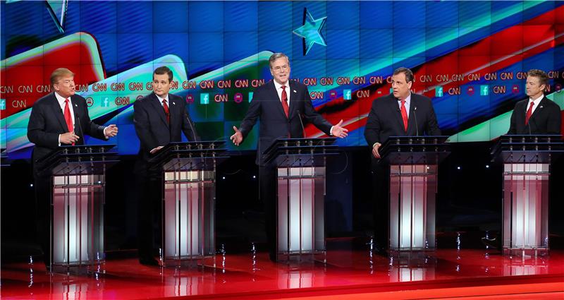 USA ELECTIONS REPUBLICAN DEBATE