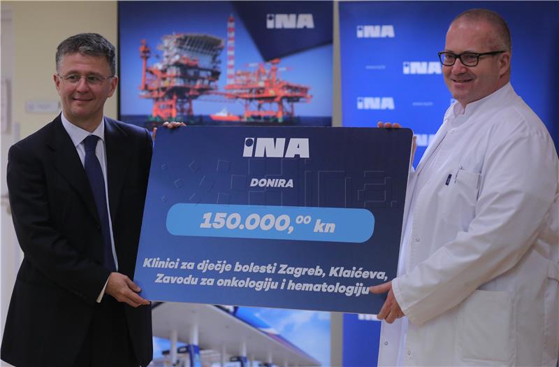 Donacija od 150.000 kuna Zavodu za onkologiju i hematologiju 