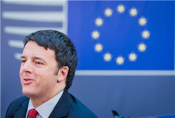 Renzi kritizirao Njemačku na summitu EU-a