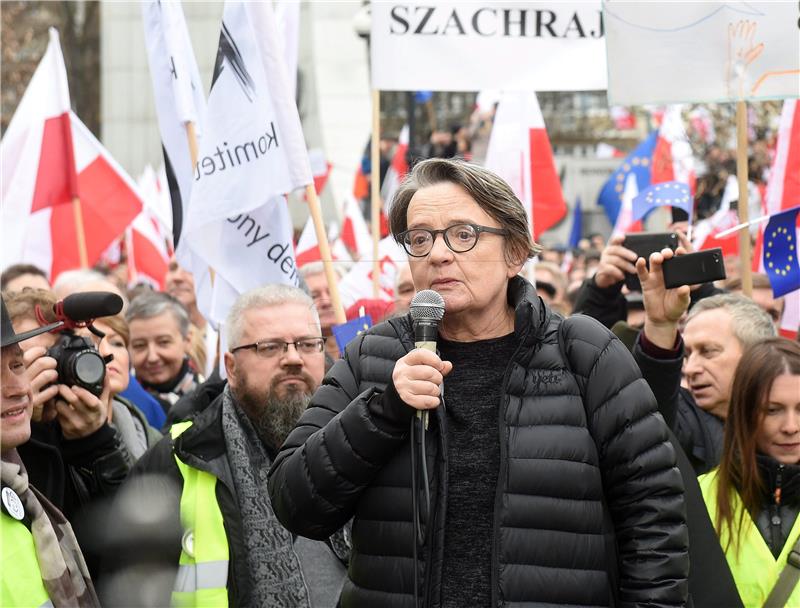 POLAND DEMOCRACY DEMONSTRATION