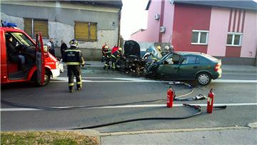 Varaždin: jedna poginula i dvije ozlijeđene osobe u sudaru dvaju vozila